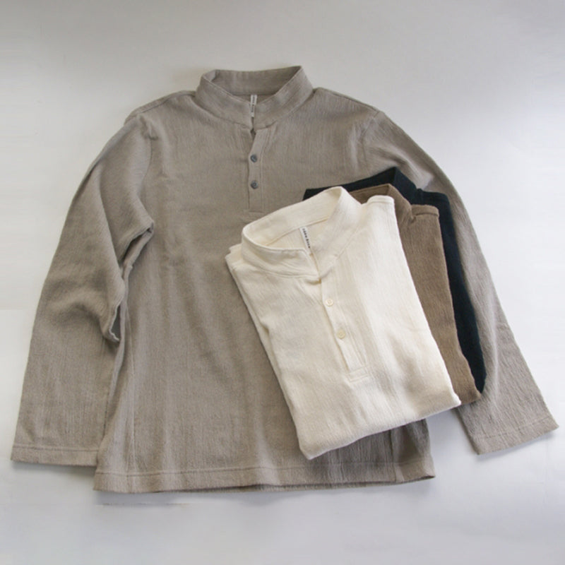 idee Zora Homme 長袖毛巾 Polo 衫
