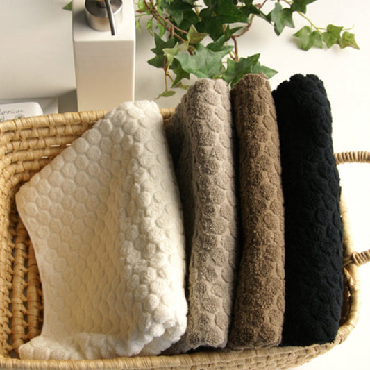 idee Zora Natual Time Dot Face Towel