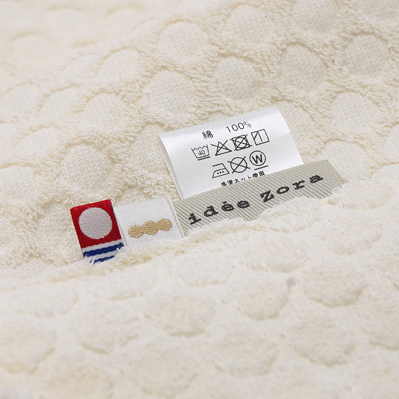 idee Zora Natural Time Dot Towel Blanket Double size