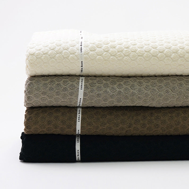 idee Zora Natural Time Dot Towel Blanket Double size