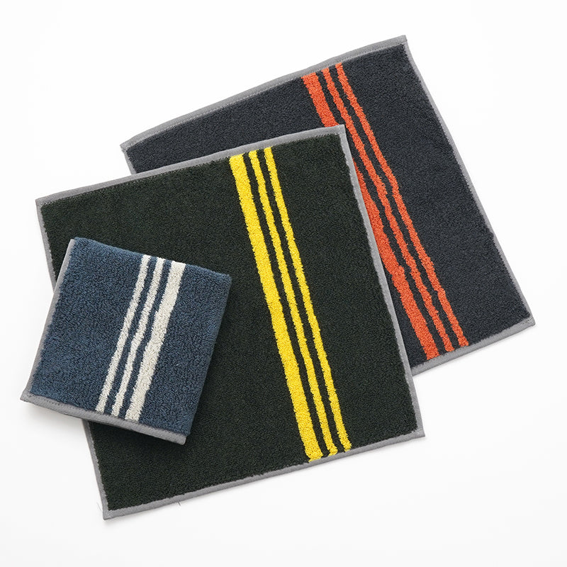 M.T Collection Triple Stripe Mini Towel
