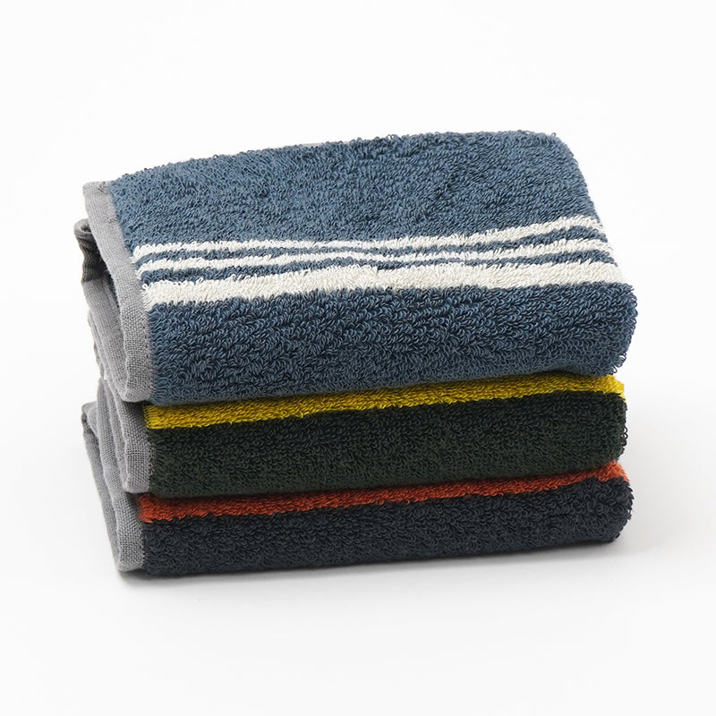 M.T Collection Triple Stripe Mini Towel