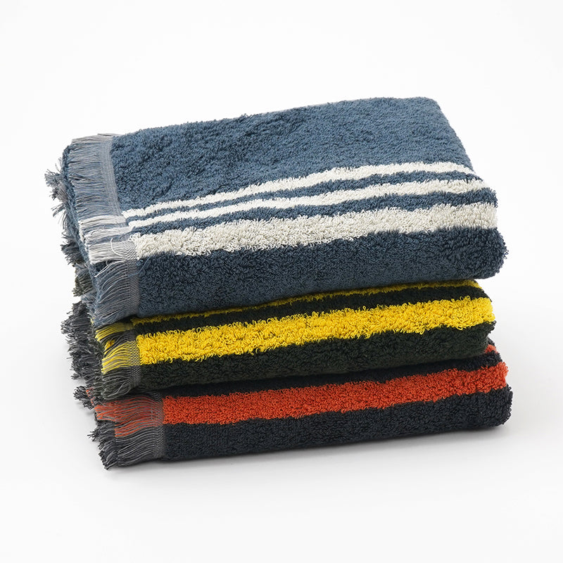 M.T Collection Triple Stripe Hand Towel