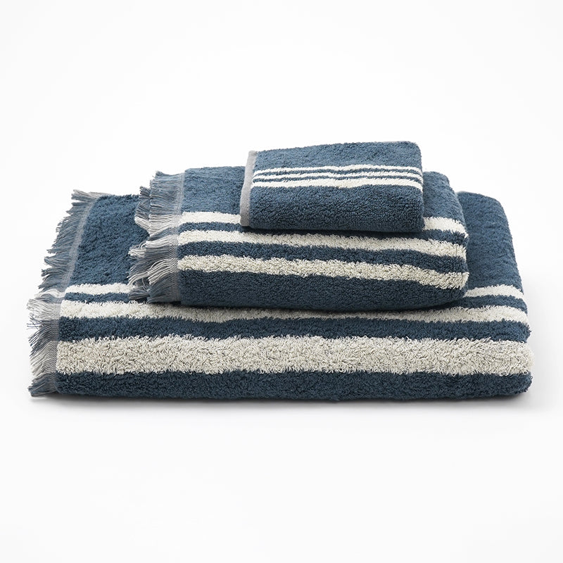 M.T Collection Triple Stripe Hand Towel