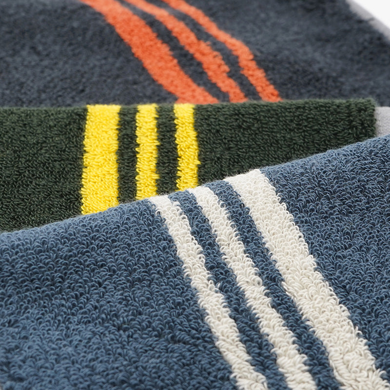 M.T Collection Triple Stripe Hand Towel