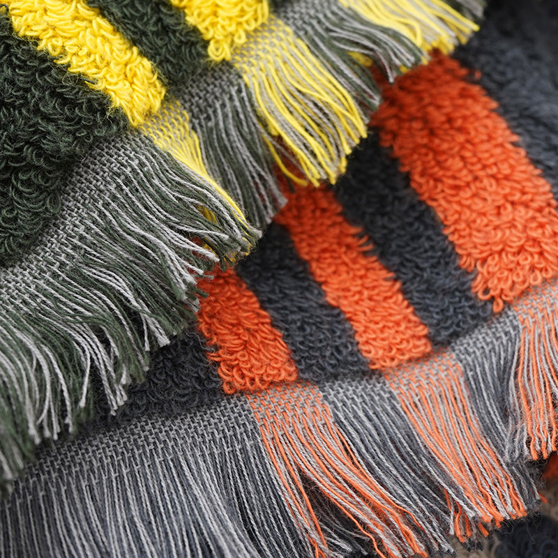 M.T Collection Triple Stripe Mini Towel
