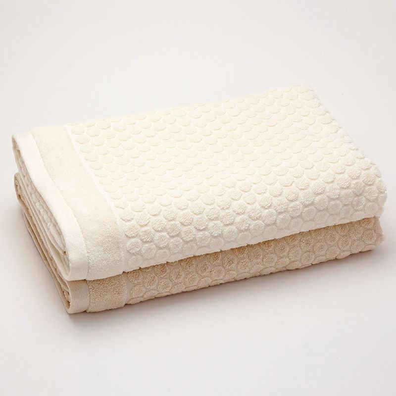 idee Zora Organic Frame Dot Bath Towel