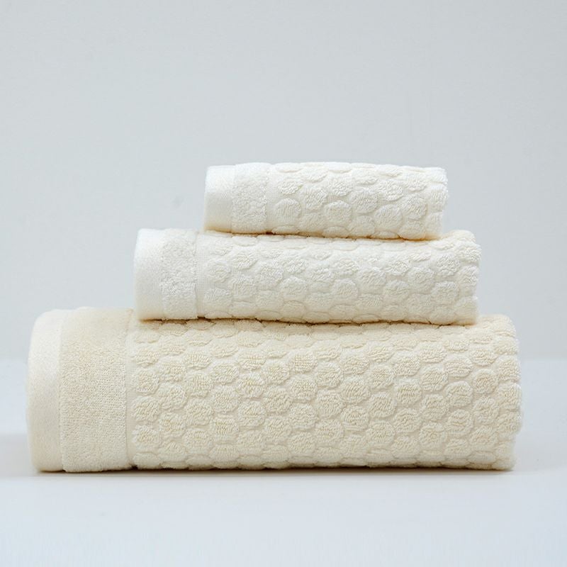 idee Zora Organic Frame Dot Wash Towel