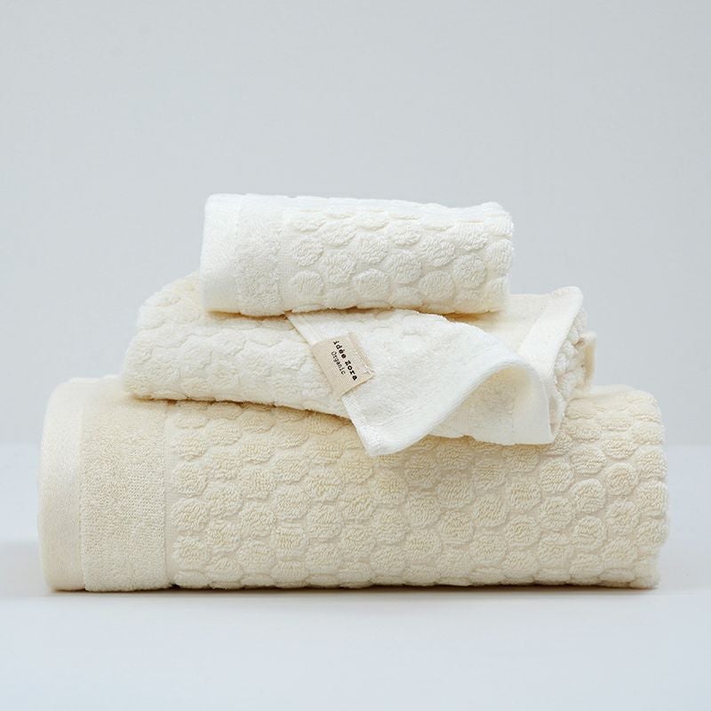 idee Zora Organic Frame Dot Wash Towel