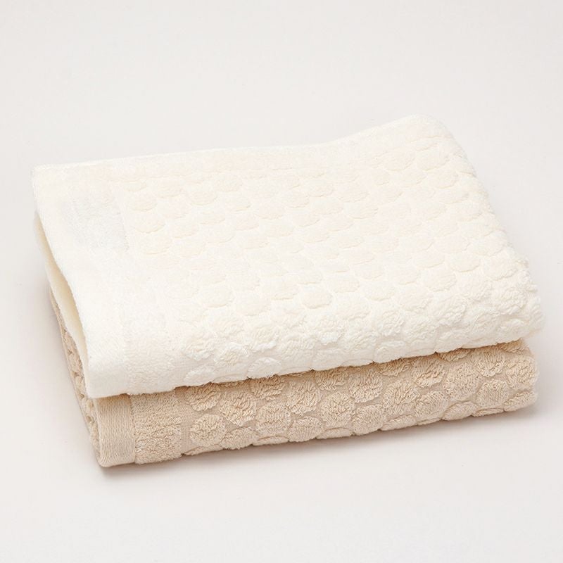 idee Zora Organic Frame Dot Face Towel