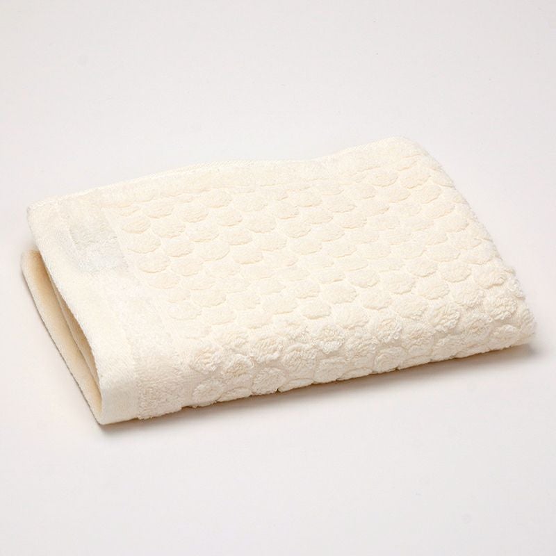 idee Zora Organic Frame Dot Face Towel