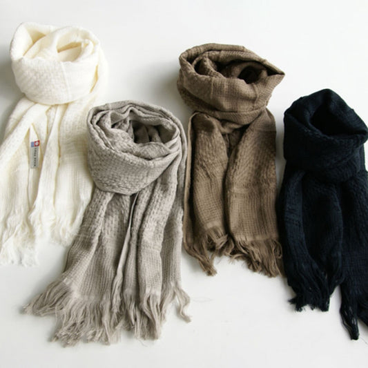 idee Zora Natual Time Cotton Scarf