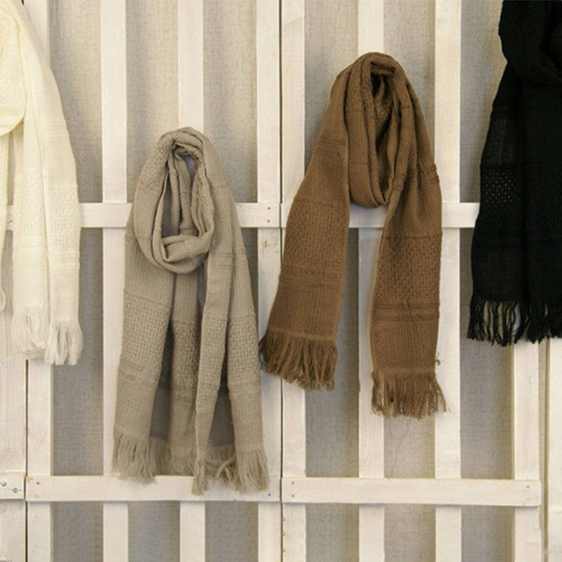 idee Zora Natual Time Cotton Scarf