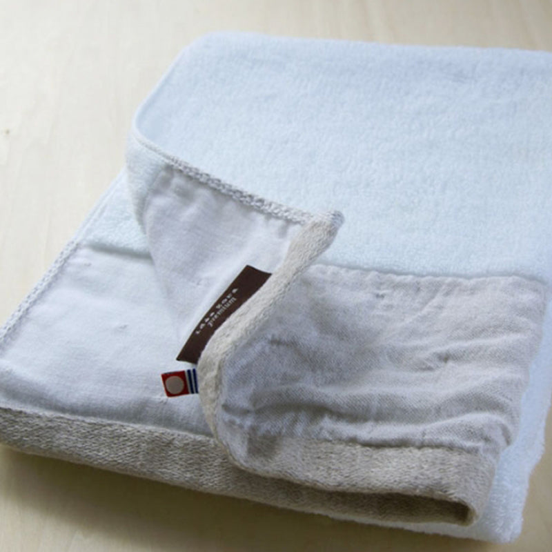 idee Zora Premium White Linen Hand Towel