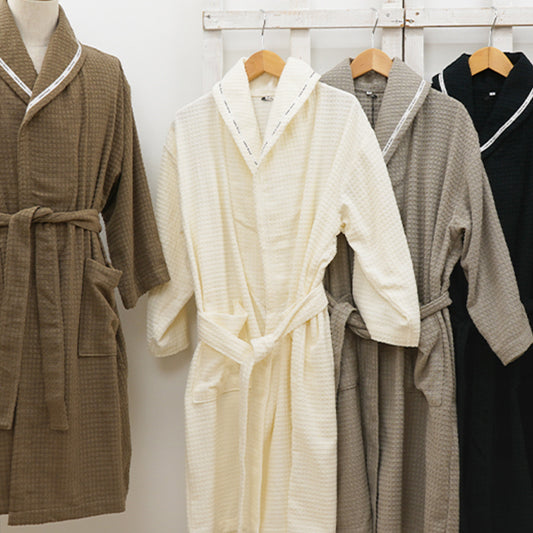 idee Zora Waffle Bathrobe L Size