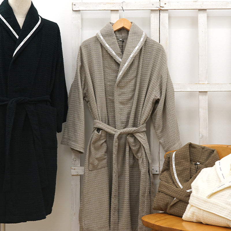 idee Zora Waffle Bathrobe L Size