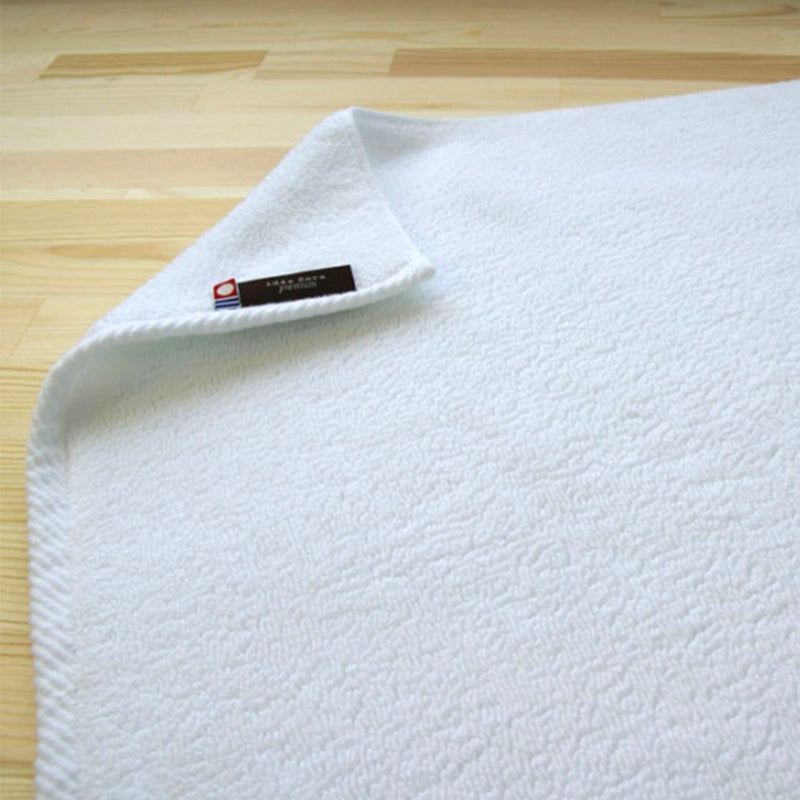 idee Zora Premium White Hotel Bath Mat