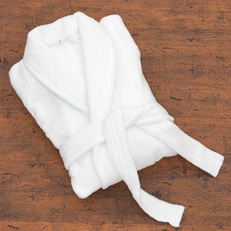 idee Zora Premium White Hotel Bathrobe