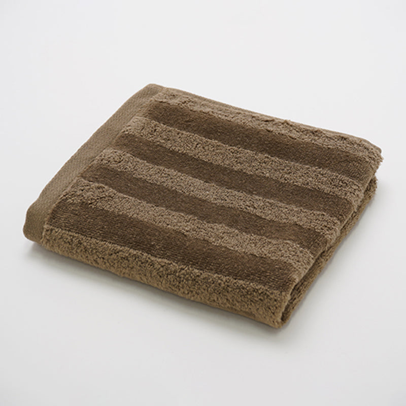 idee Zora Fuwafuwa Stripe Wash Towel