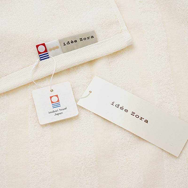 idee Zora Fuwafuwa Stripe Wash Towel