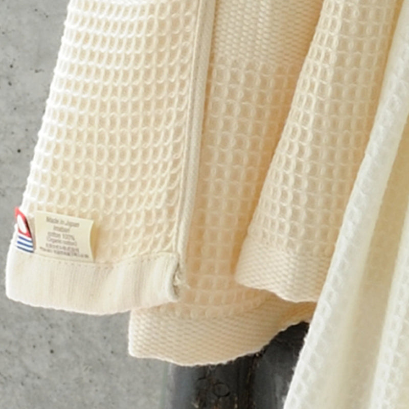 idee Zora Organic Waffle Face Towel