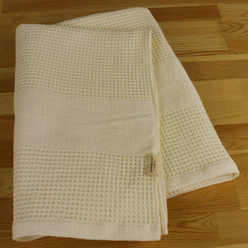 idee Zora Organic Waffle Face Towel