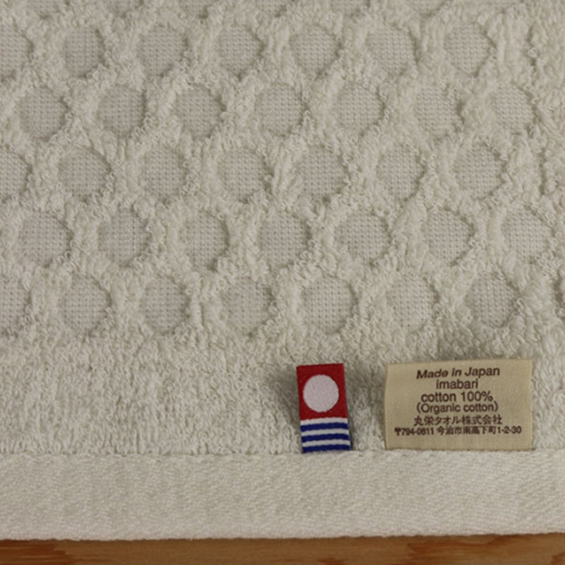 idee Zora Organic Frame Dot Wash Towel