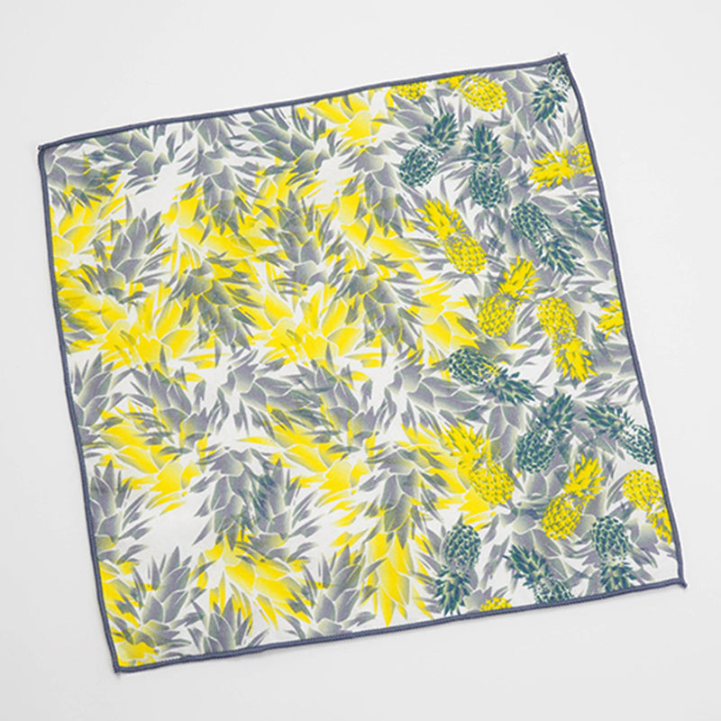 idee Zora Seasons Mini handkerchief Pineapple Hibiscus Palm tree