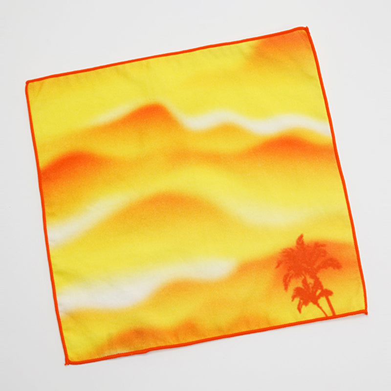 idee Zora Seasons Mini handkerchief Pineapple Hibiscus Palm tree