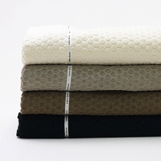 idee Zora Natural Time Dot Towel Blanket Single size