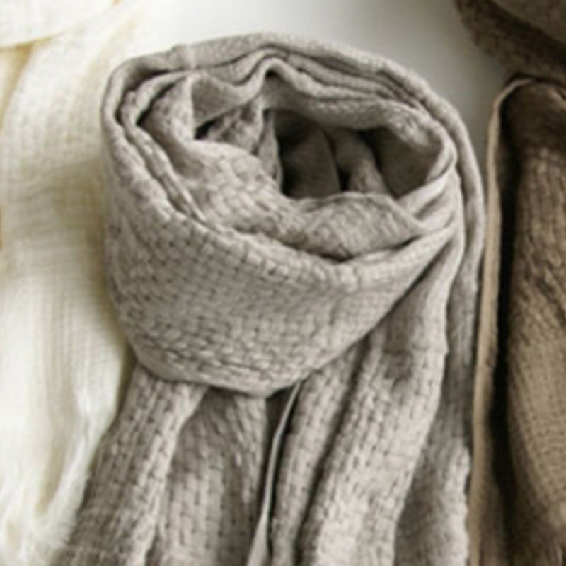 idee Zora Natual Time Cotton Scarf