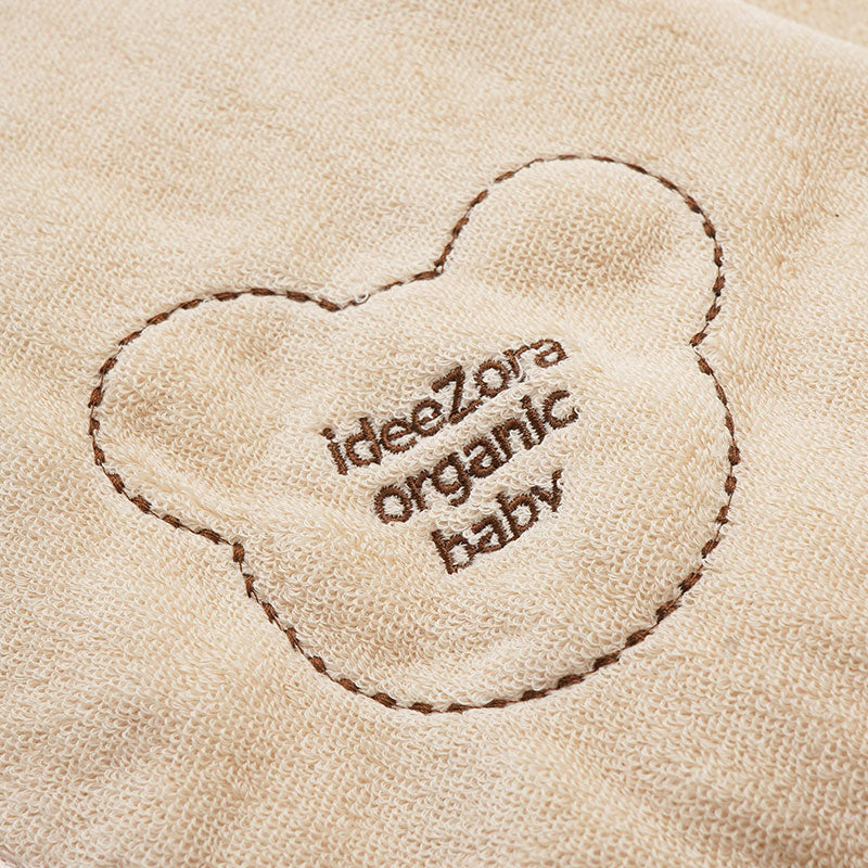 idee Zora Organic Baby piping Wash Towel Organic Cotton 100％
