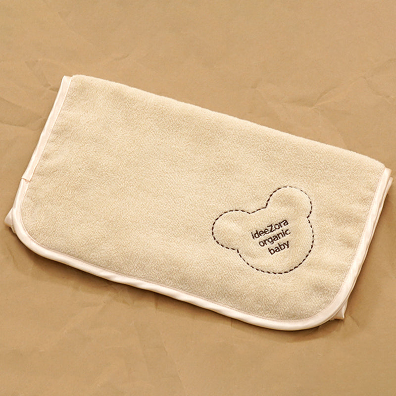 idee Zora Organic Baby Piping Face Towel Organic Cotton 100％