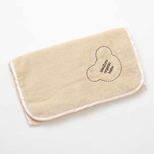 idee Zora Organic Baby Piping Face Towel Organic Cotton 100％