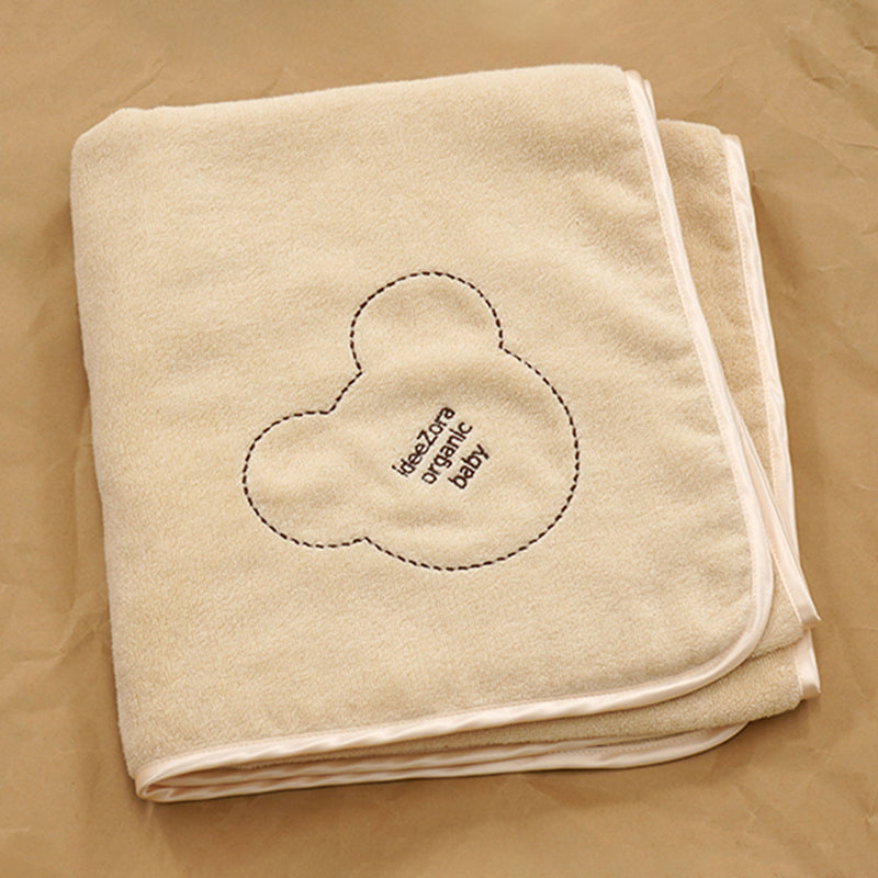 idee Zora Organic Baby Piping Bath Towel Organic Cotton 100％