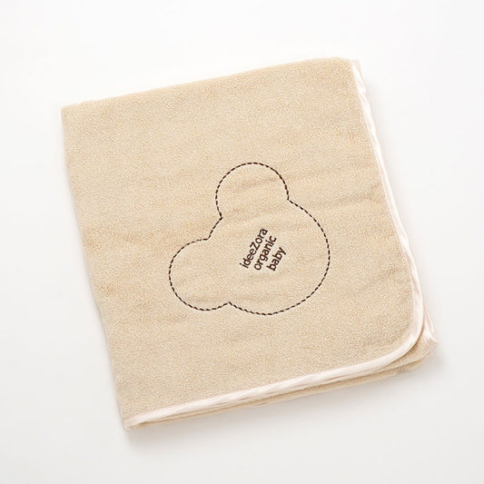 idee Zora Organic Baby Piping Bath Towel Organic Cotton 100％