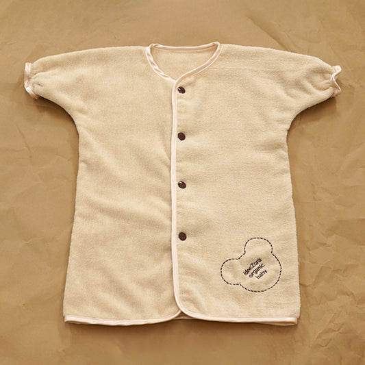 idee Zora Organic Baby Piping Robe Organic Cotton 100％