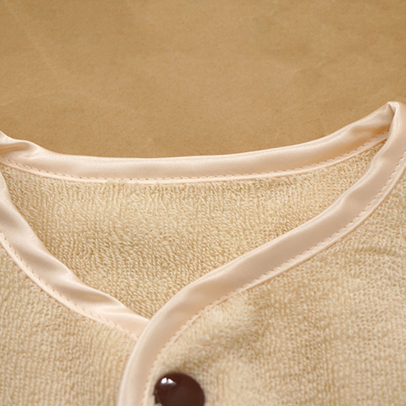 idee Zora Organic Baby Piping Robe Organic Cotton 100％