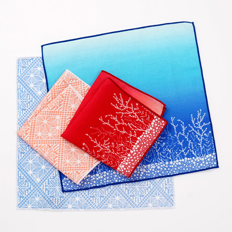 idee Zora Seasons Tulle motif Mini handkerchief