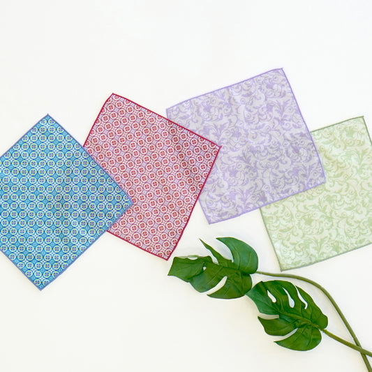 idee Zora Seasons Tile Botanico Mini handkerchief