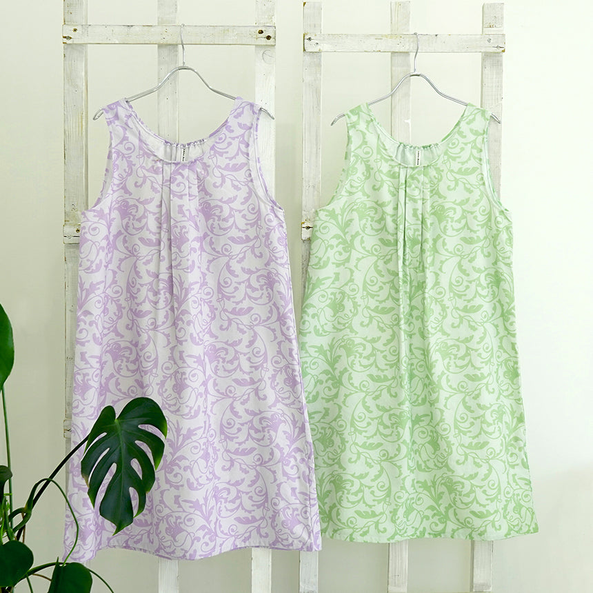 idee Zora Seasons tunic dress Tile Botanico