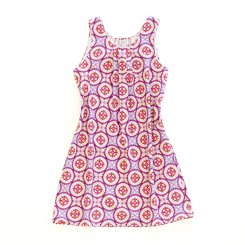 idee Zora Seasons tunic dress Tile Botanico