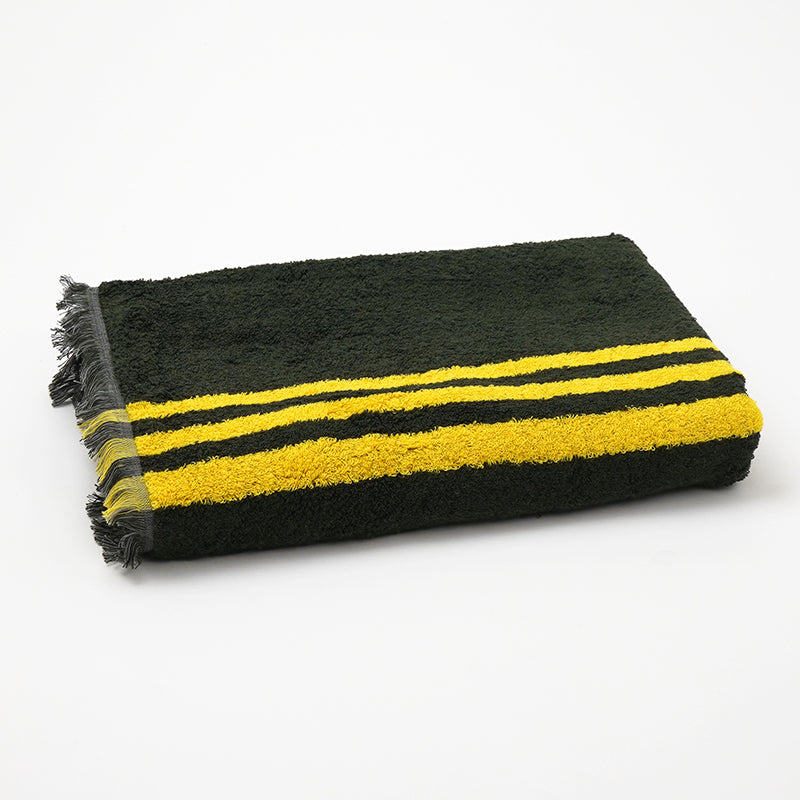 M.T Collection Triple Stripe Shower Towel